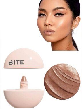 NEW Bite Beauty DAYCATION Whipped Blush bronzer Papaya Extract Glow Coconut Rum